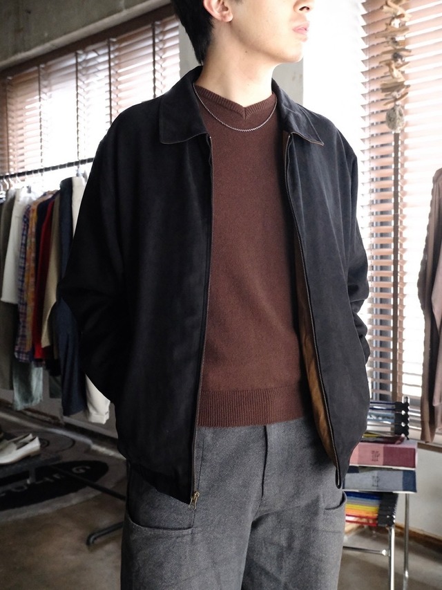 Used fake suède jacket