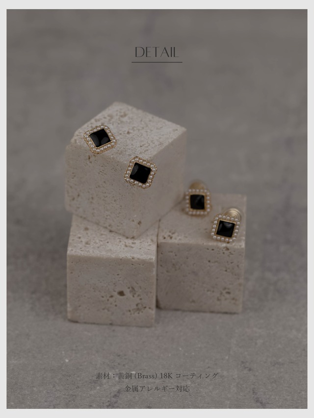 Earring/Pierce -Gold-