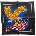 【Deadstock】Harley-Davidson RN15187ヴィンテージバンダナ ビンテージバンダナMADE IN USA