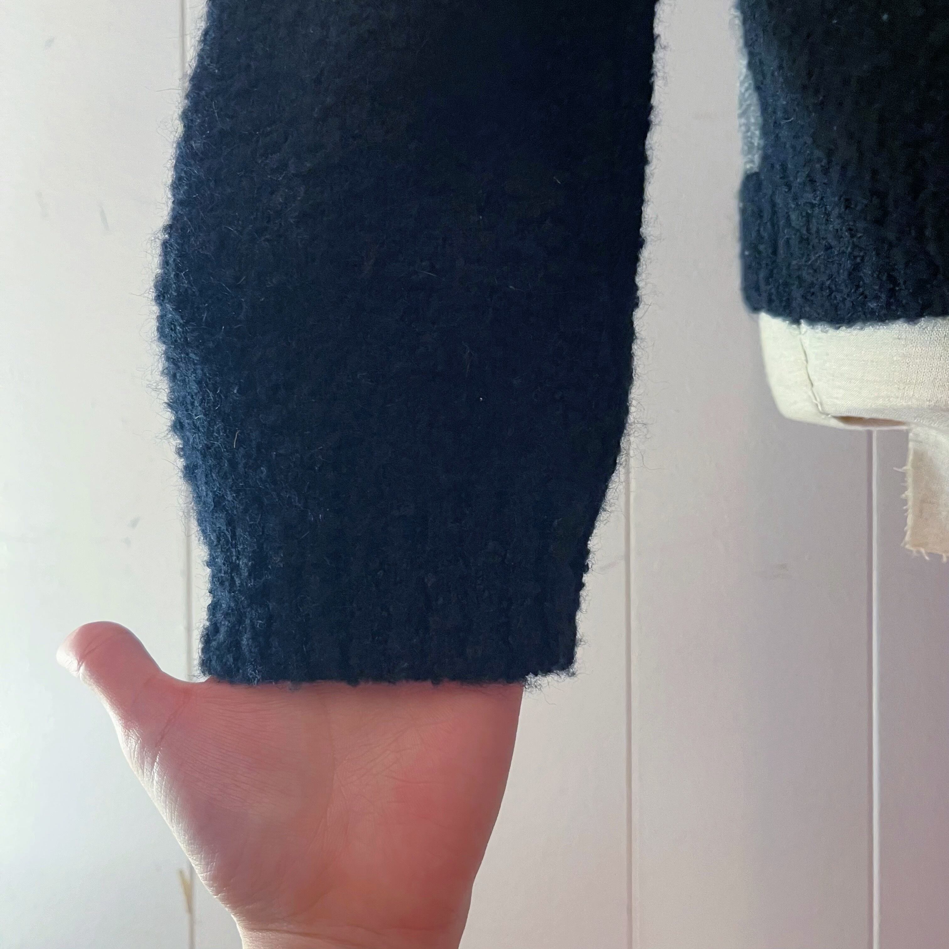 CASTELBAJAC / muffler bear black turtle sweater