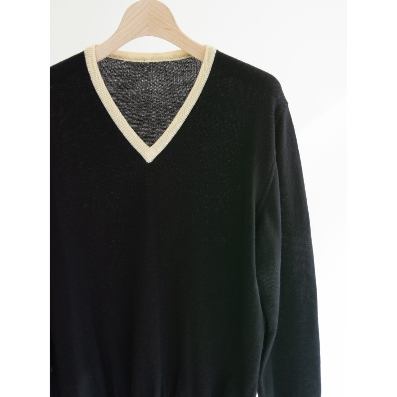 【mila schon】Made in Italy 100% Merino Wool V-neck Sweater（ミラショーン イタリア製メリノウールVネックセーター ニット）