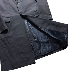 ALEXANDER McQUEEN herringbone wool chesterfield coat