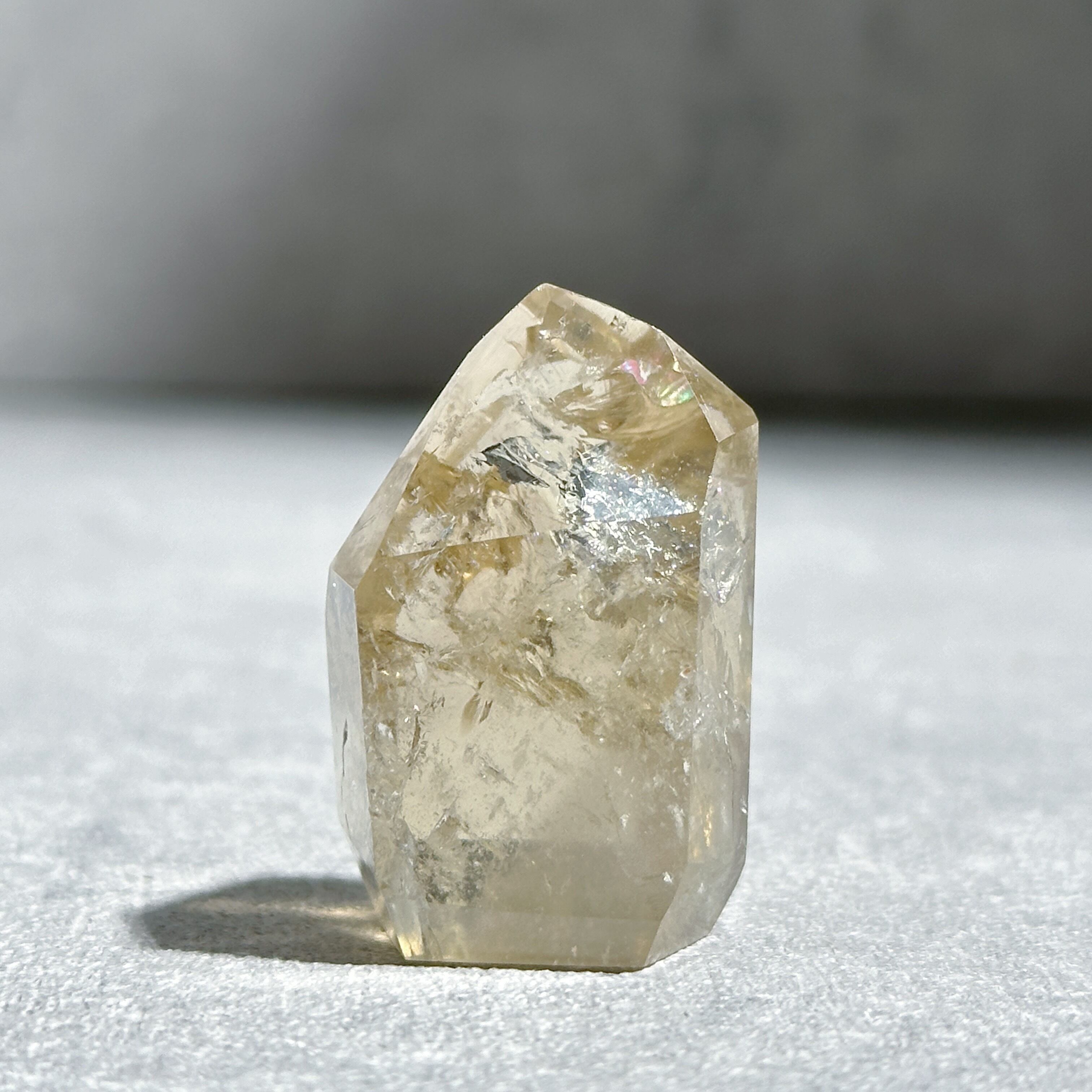 ファントム◎シトリン（黄水晶） タワー32◇ Citrine ◇ 天然石・鉱物