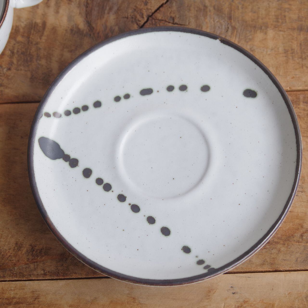 Gerzit ゲルツィット レトロモダン しずく柄 ティーカップ＆ソーサー