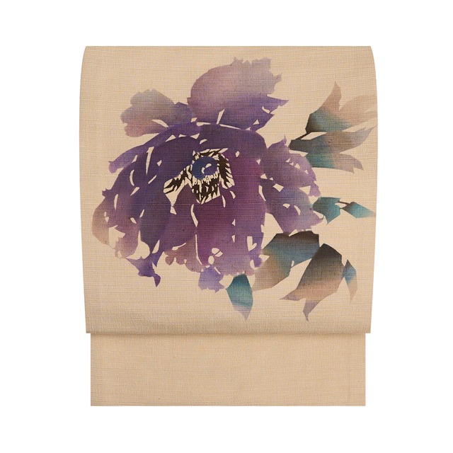 値下げ中☆大輪の薔薇 名古屋帯 気持ち良い