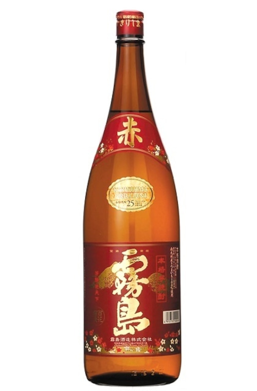 本格焼酎　25° 赤霧島 <いも> 1.8L