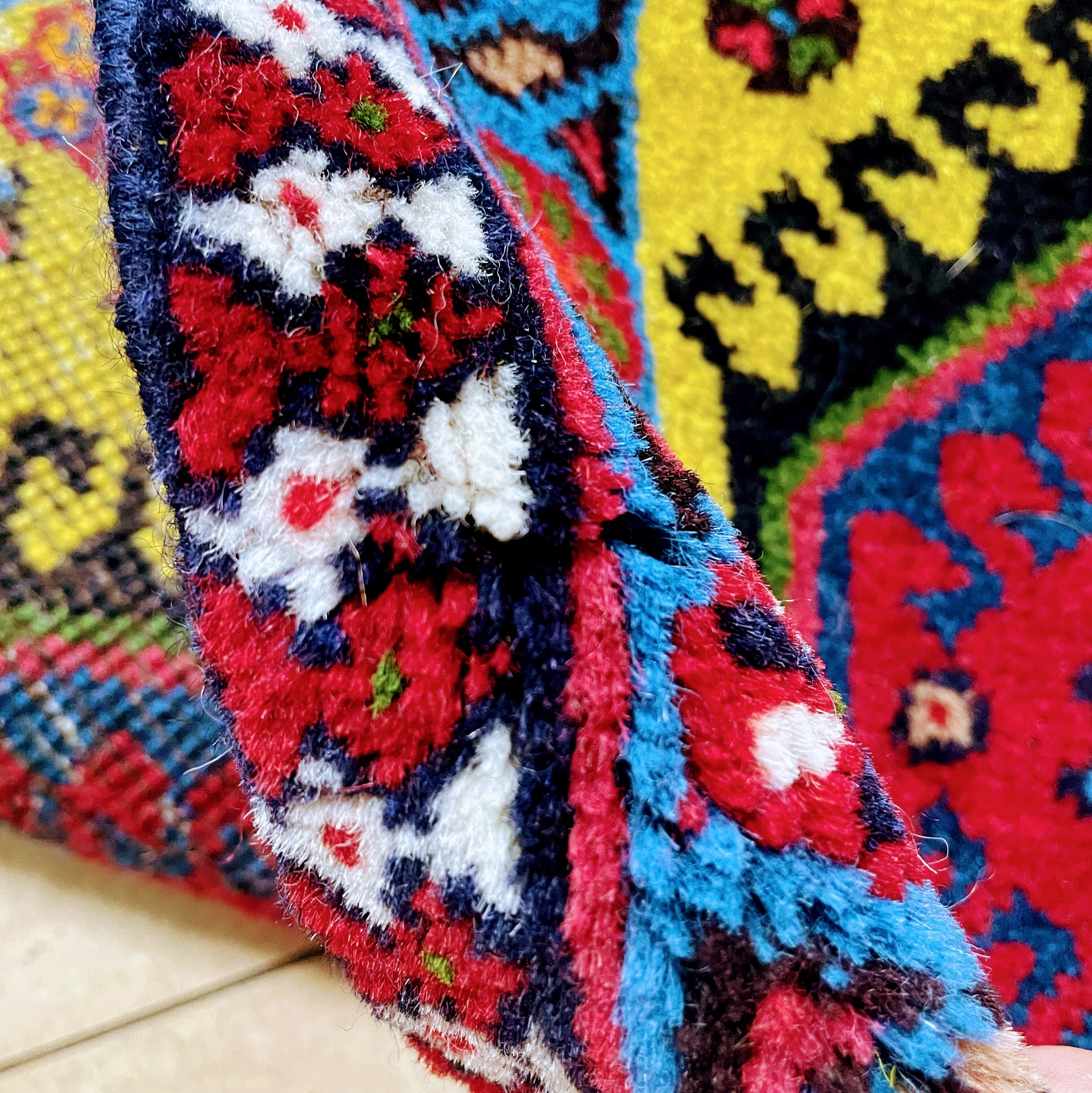 ヤラメ絨毯 ペルシャ絨毯 玄関マット 玄関マット ヤラメ絨毯 ペルシャ絨毯