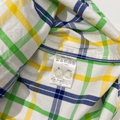 CAPTAIN SANTA キャプテンサンタ チェック柄 BD 半袖シャツ M