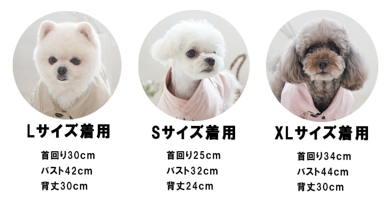 デーリーオールインワン S ~ 3XL 2color / 犬服 つなぎ ロンパース 部屋着 小型犬 中型犬 大型犬 犬の服