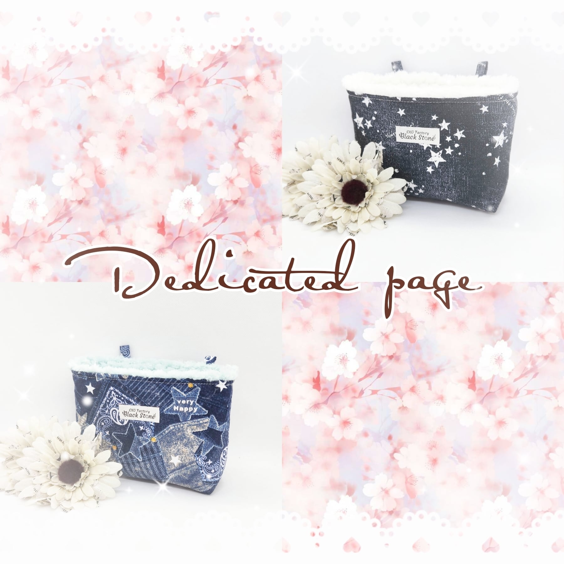 お客様専用ページ☘スクエアポーチ