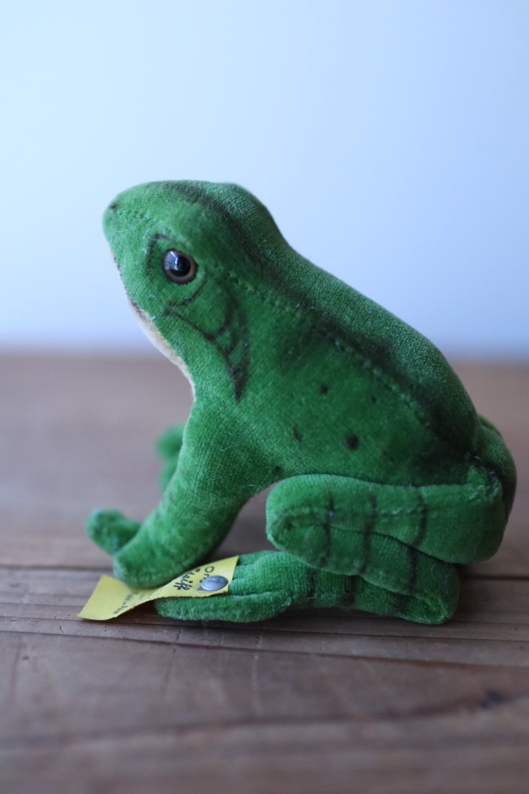 ヴィンテージ シュタイフ カエル Steiff Froggy 10㎝