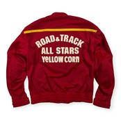 YELLOW CORN イエローコーン メッシュ ライディングジャケット LL /レッド系 HIGHWAY MAGICIAN バイク ウェア プロテクター入り