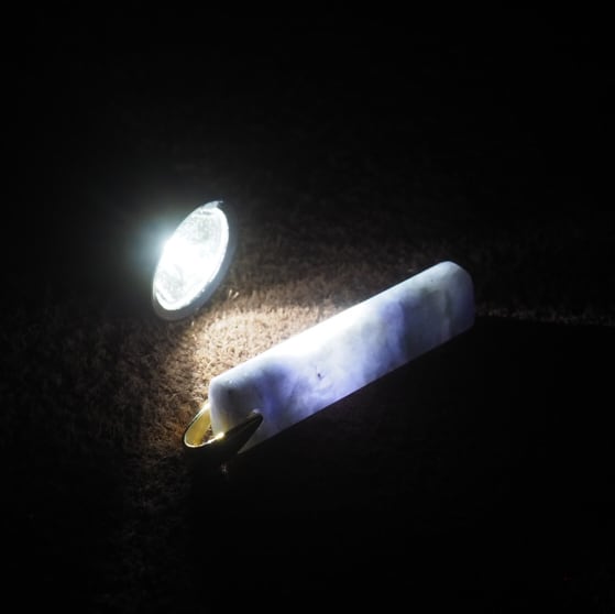 糸魚川翡翠 ラベンダー翡翠 ペンダントトップ 2.5g Itoigawa Lavender