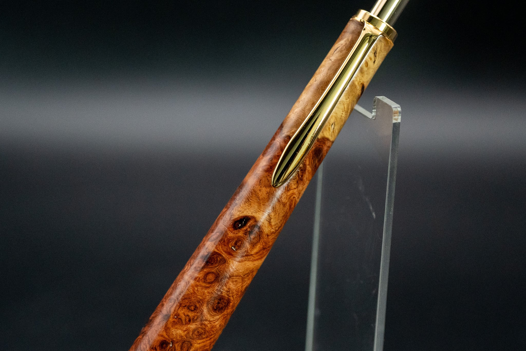 【朱色の銘木】 花梨紅白 特上 gold MP