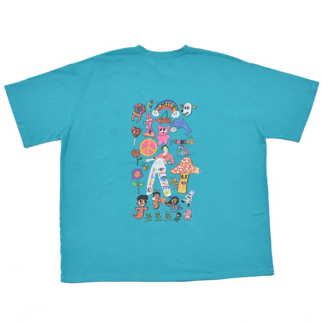 50%OFF】手書き風グラフィック BIG Tシャツ | VOLCAN&APHRODITE