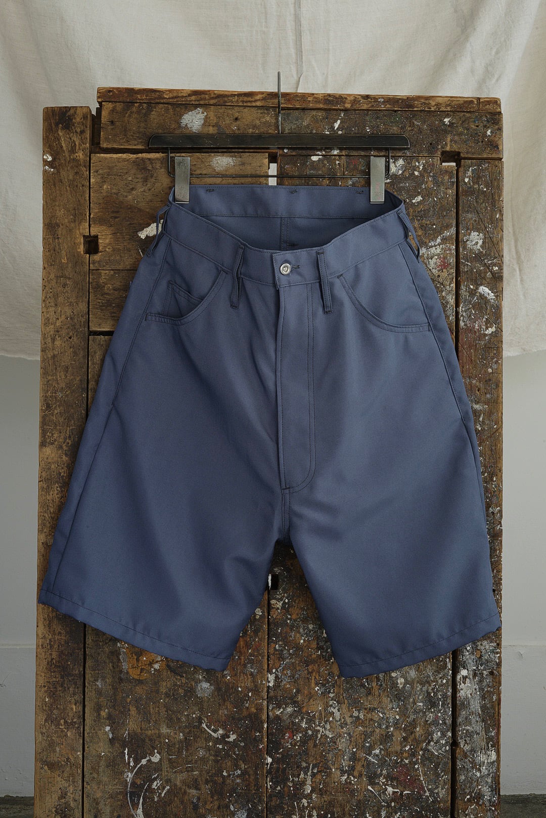 TUKI - 原田服飾研究所 - 5 POCKET SHORTS / BLUE GREY | Brownie