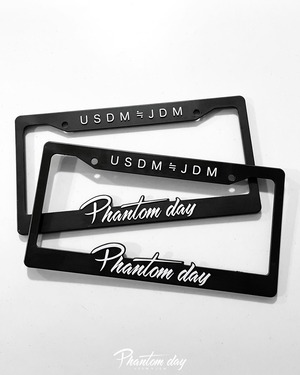 Phantomday license plate frame