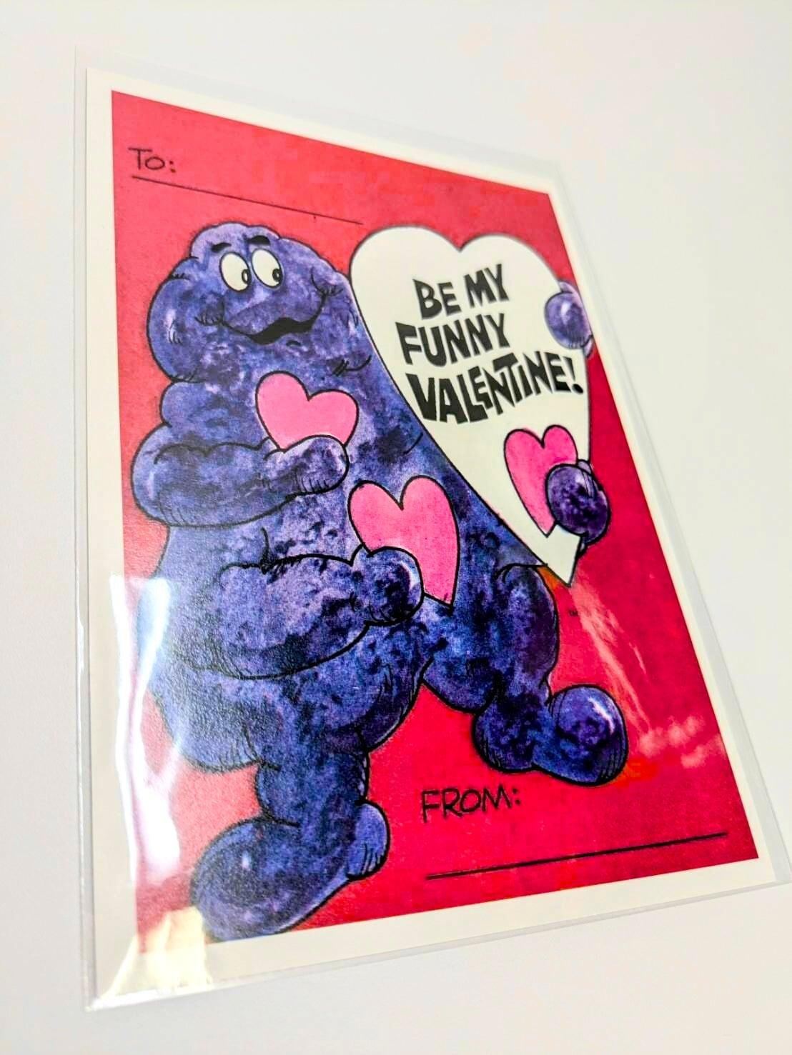 【McDonald (マクドナルド) 】(AP0033) エビルグリマス (Evil Grimace) POST CARD ポストカード〚アメリカン雑貨 アメトイ〛