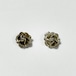 Vintage 925 Silver Rose Flower Earrings Made In Mexico
