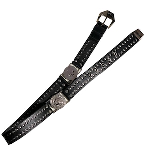 VERSACE studs belt