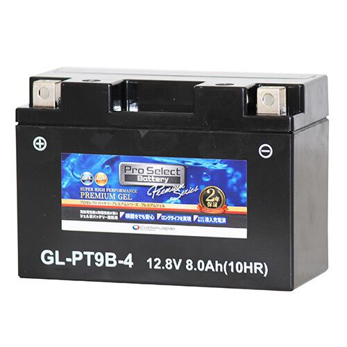 バイク バッテリー マジェスティ XP500 TMAX /Pro Select Battery GL-PT9B-4(GT9B-4互換)(ジェルタイプ 液入充電済) バイク バッテリー XP500 安心セット マジェスティ250 - バイク バッテリー マジェスティ XP500 TMAX /Pro Select Battery GL-PT9B-4(GT9B-4互換)(ジェルタイプ 液入充電済) バイク バッテリー XP500 安心セット マジェスティ250 -