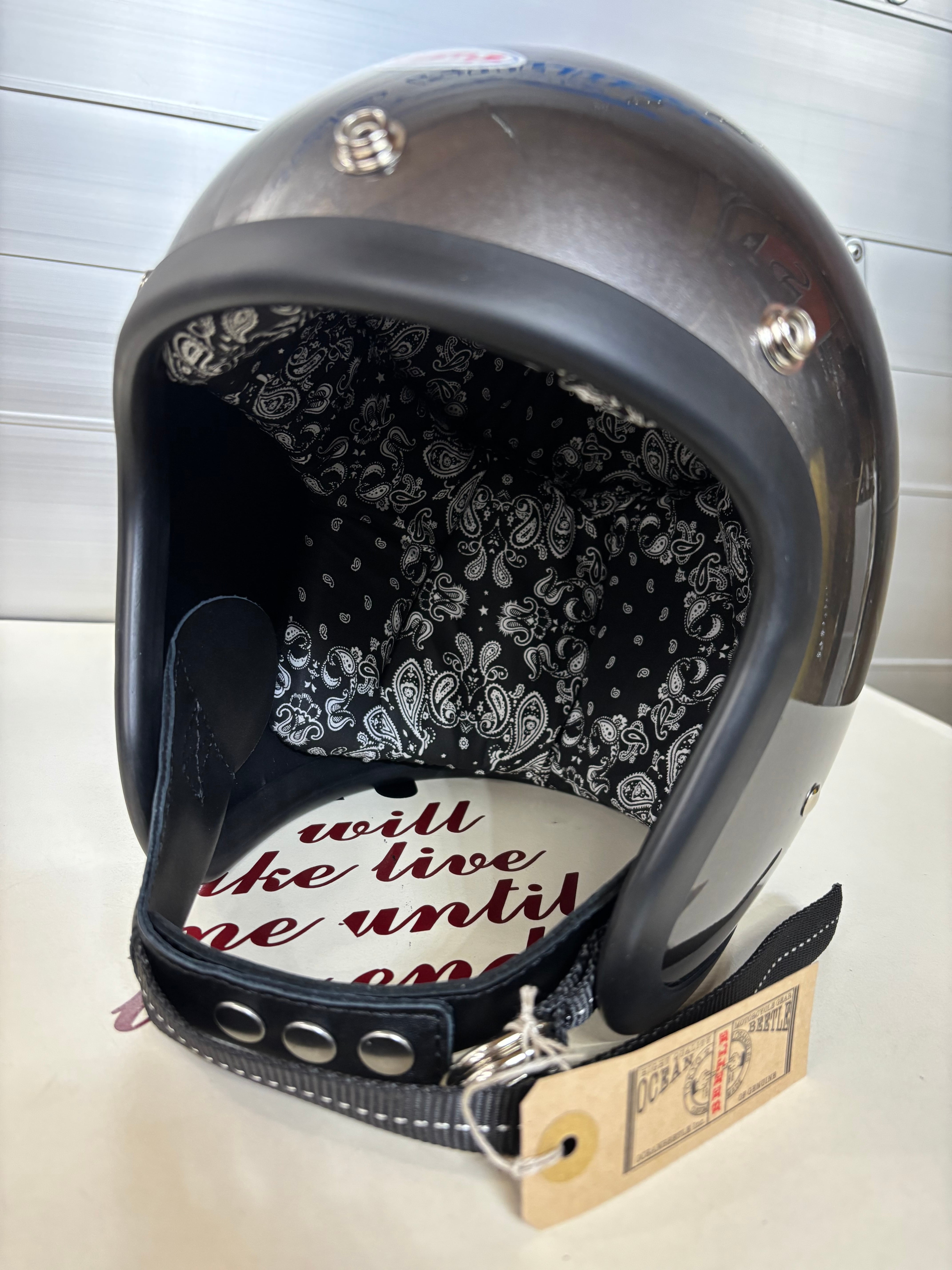 オーシャンビートルLAC スペースグレイ　XLサイズ ペイズリーインナー　未使用 OCEAN BEETLE オーシャンビートル BEETLE L.A.C 専用インナー