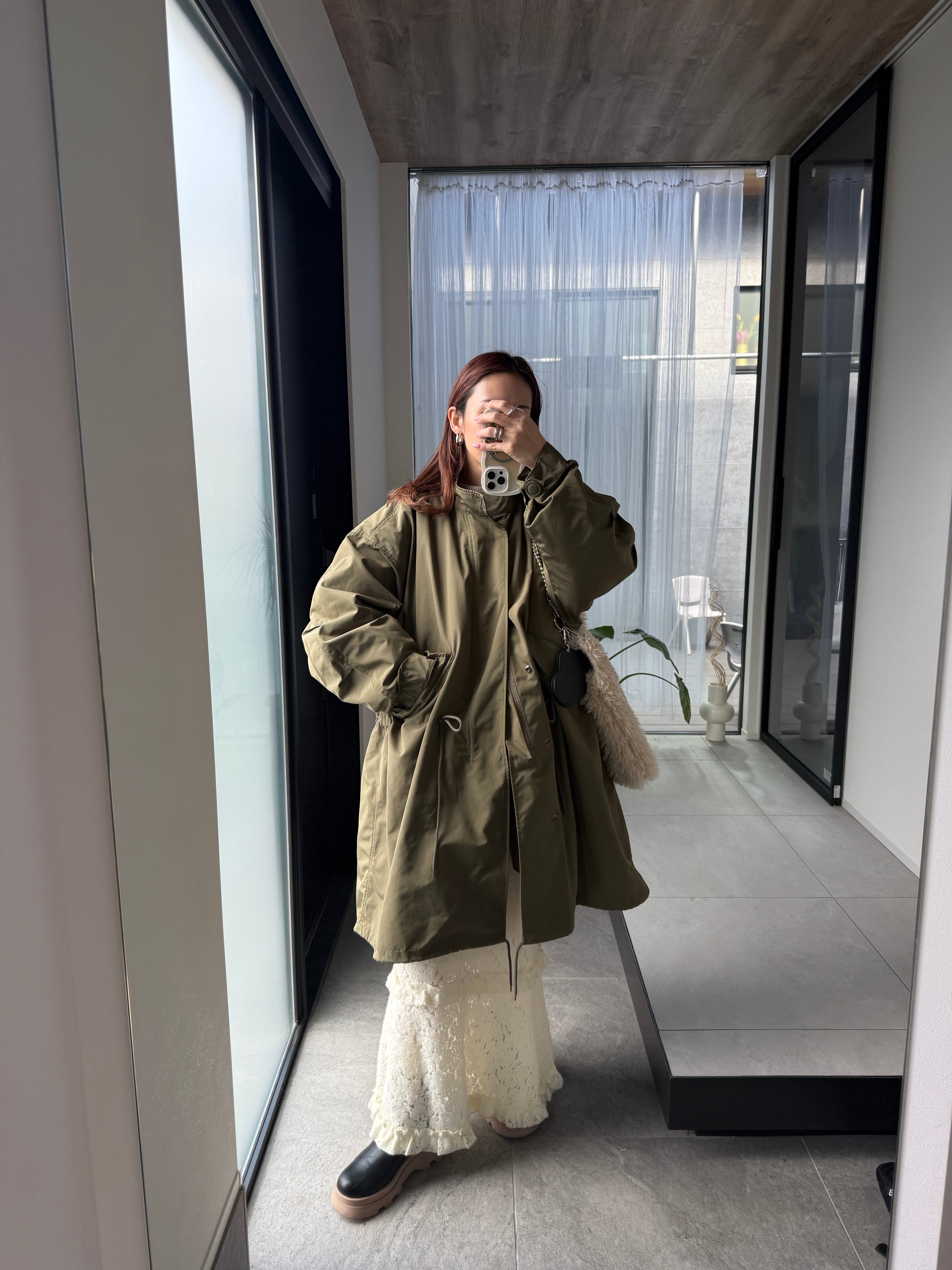 ロングコート レディース ジャケット コート アウター 上着 前開き