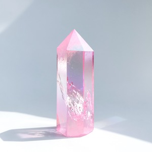 ピンクオーラクォーツ タワー52◇ Pink Aura Quartz ◇天然石・鉱物・パワーストーン・インテリア