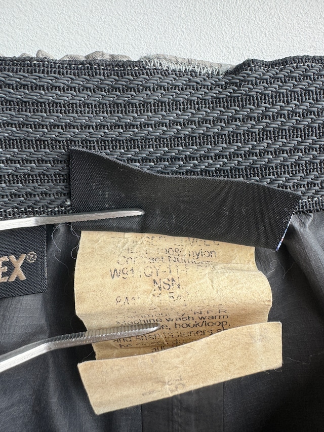Patagonia パタゴニア MARS Level6 ゴアテックスパンツ 米軍特殊部隊 Gore-Tex ミリタリー ヴィンテージ古着 S-R 画像6