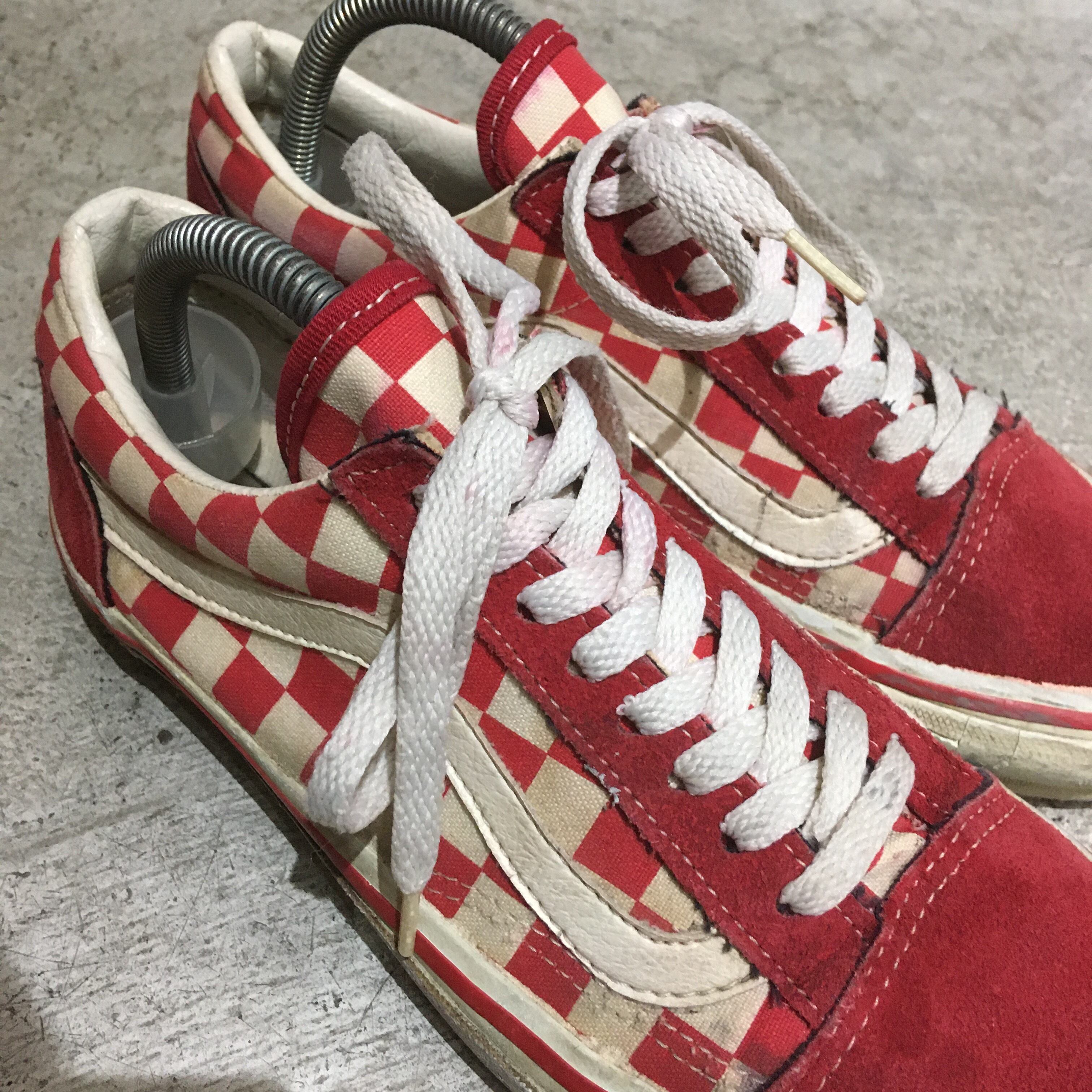 90's VANS / USA製 チェッカー柄 OLD SKOOL サイズ7