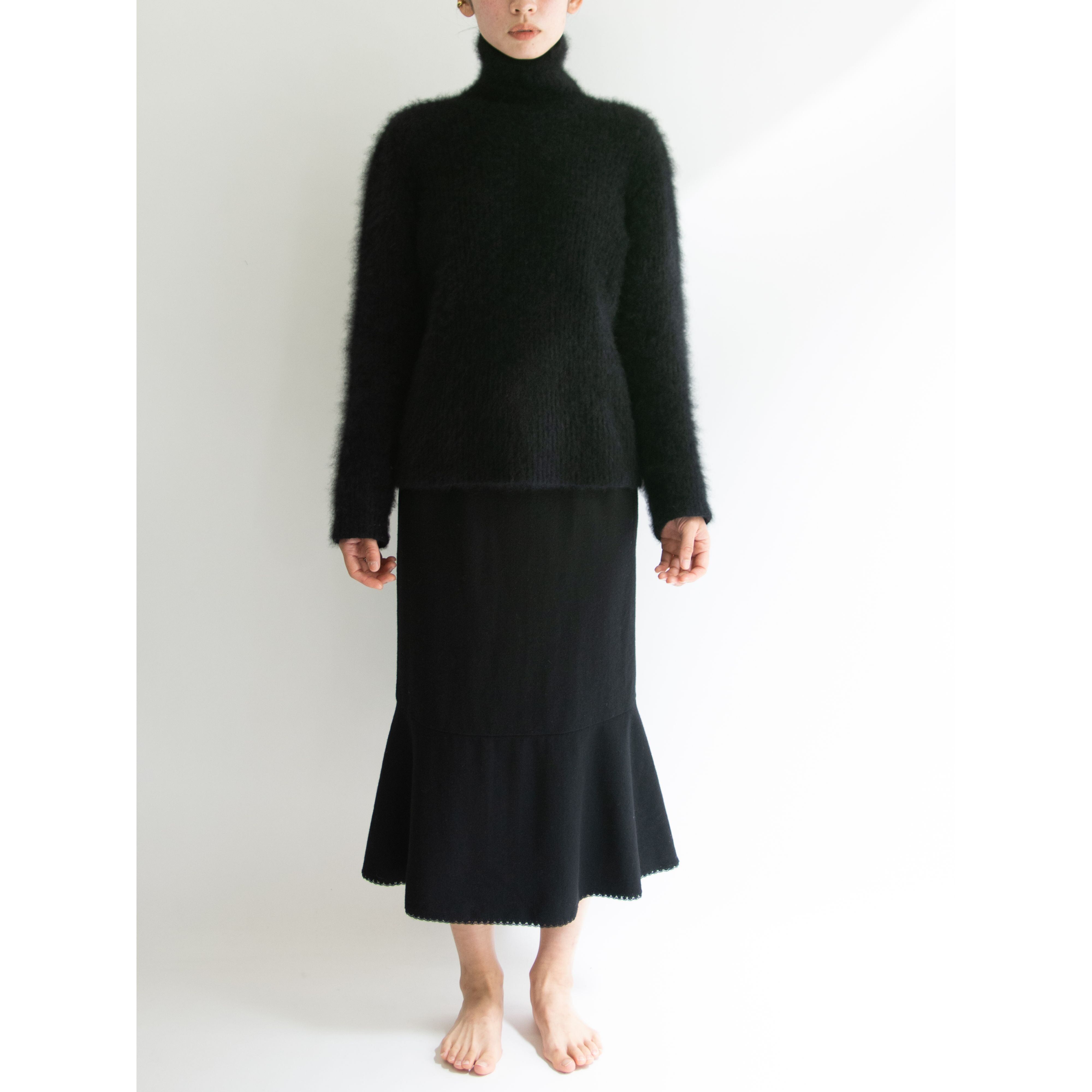 【KEITA MARUYAMA】Made in Japan Wool-Polyurethane Skirt(ケイタマルヤマ 日本製ウールポリウレタンスカート)