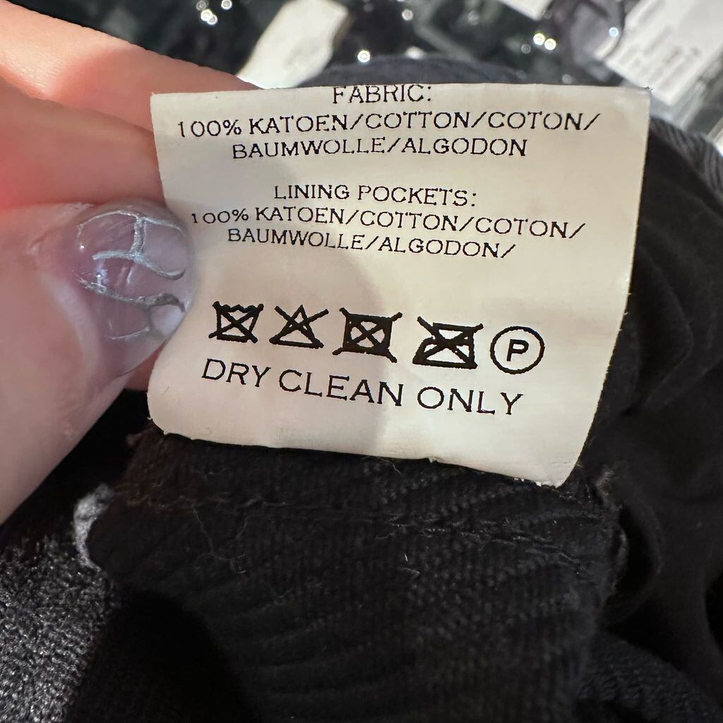 KRIS VAN ASSCHE クリスヴァンアッシュ TAPERED COTTON PANTS