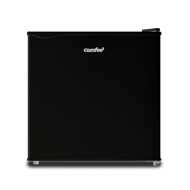 COMFEE' 冷蔵庫 90L インバーター 省エネ 2ドア 右開き ホワイト