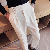 straight business suit pants 00243