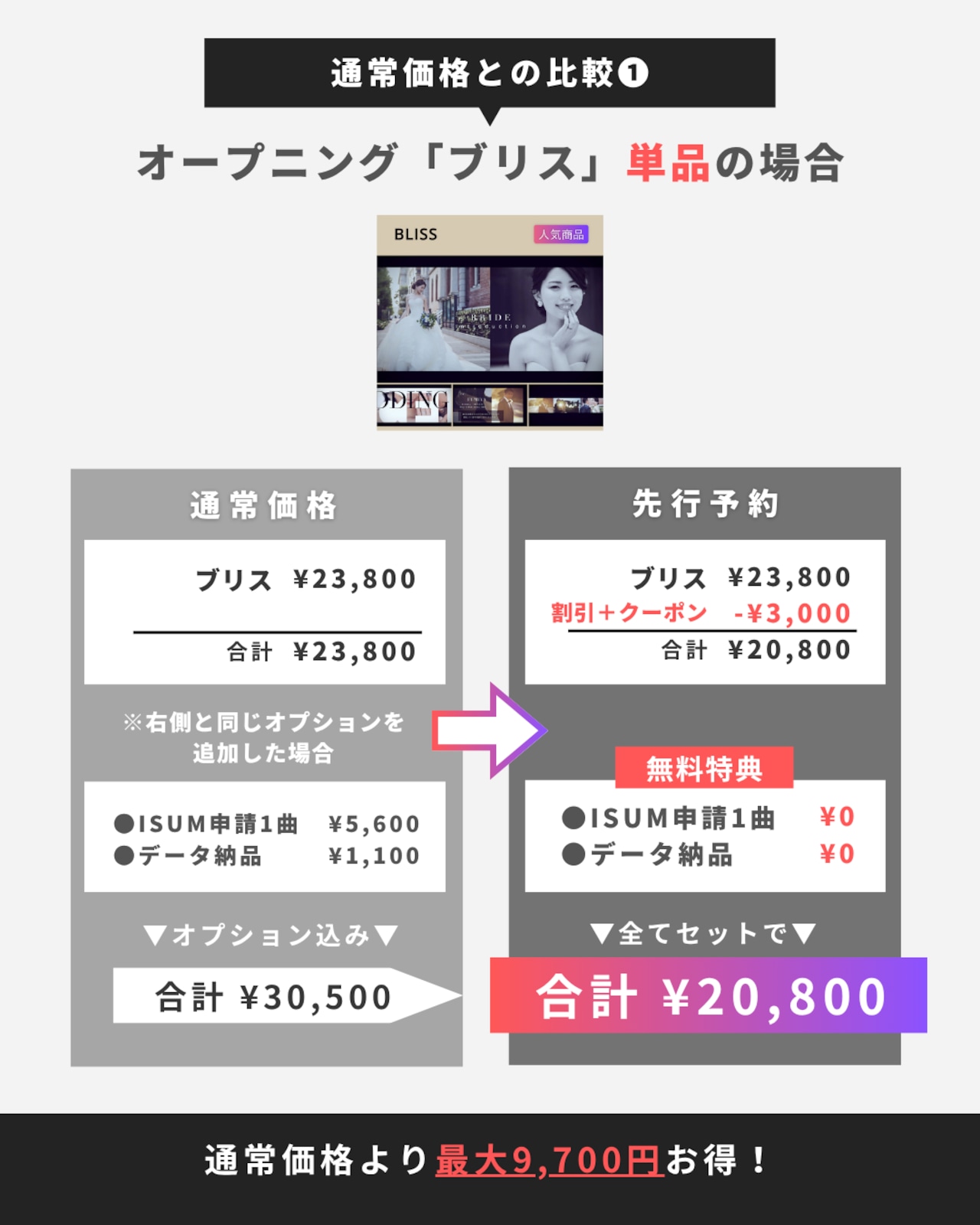 満枠|9/5(土)20:00受付開始|11月12月1月2月3月挙式対象|先行予約|先着10組