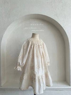 予約：Flora vintage one-piece〔monbebe〕