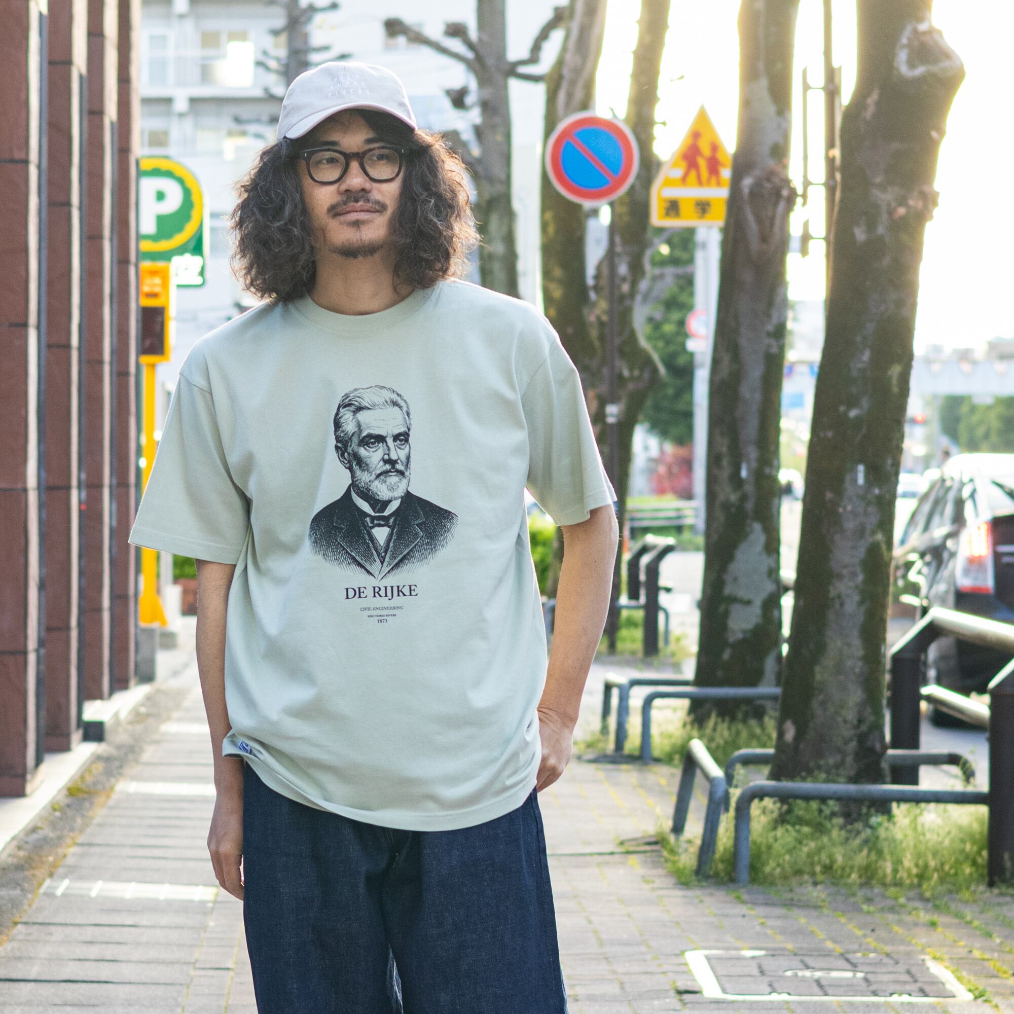 DE RIJKE TEE / ヨハネス・デ・レーケ / SAGE GREEN / KISO THREE
