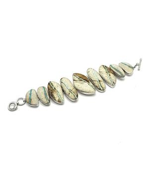 Navajo 9 Stone Turquoise Bracelet