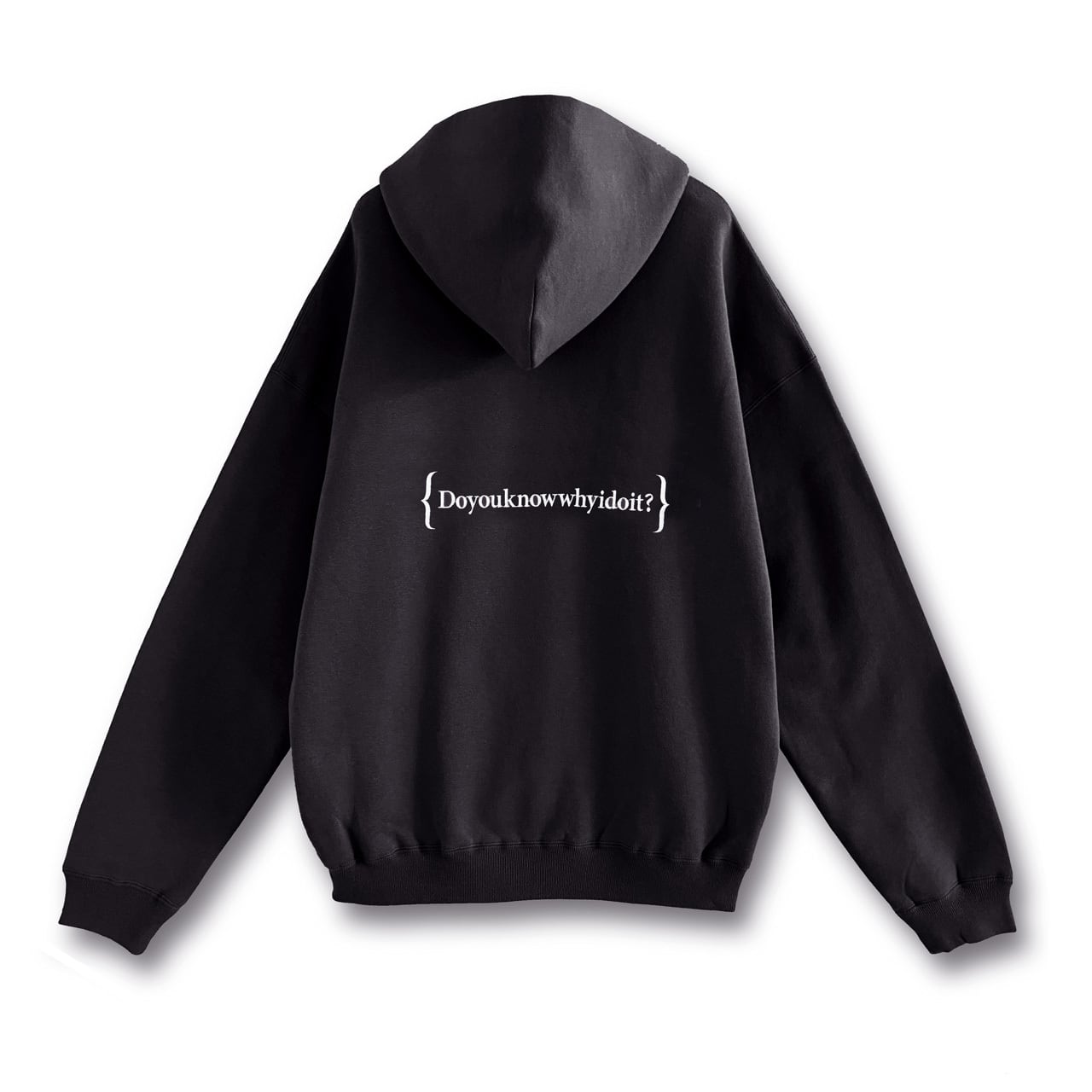 Braces Embroidery Logo Hoodie "BLACK"