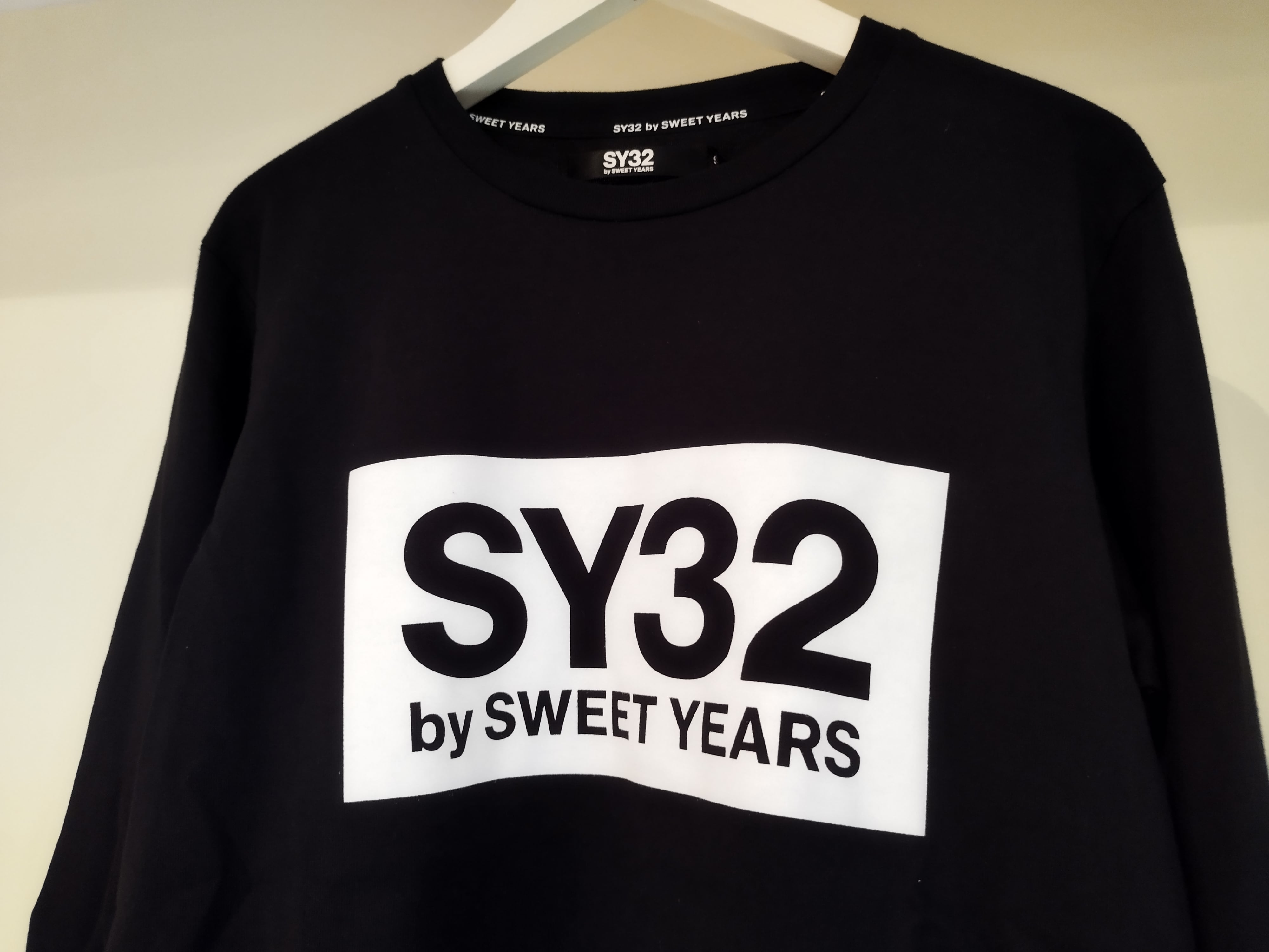 sy32 by sweet years ボックスロゴ ロンT | ONE DROP STAR ☆ GRIB sy32 by sweet years ボックスロゴ ロンT | ONE DROP STAR ☆ GRIB