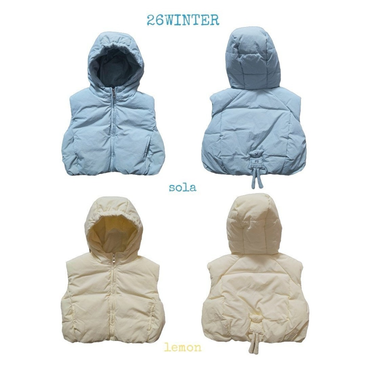 BYMIMI［取寄］yinhyong vest 26winter