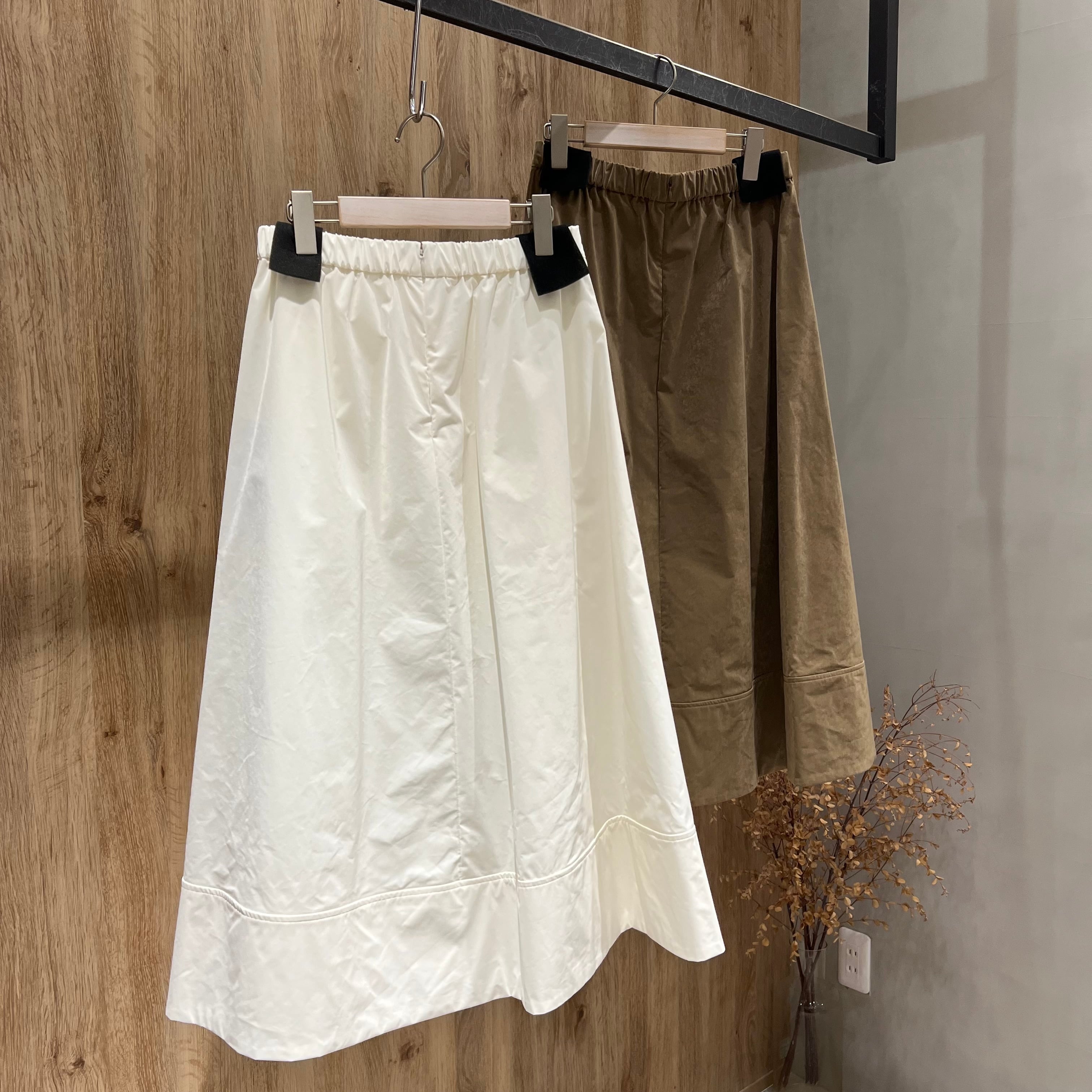 BRAHMIN【2026AW】スエードタフタスカート(N) | whispermusee