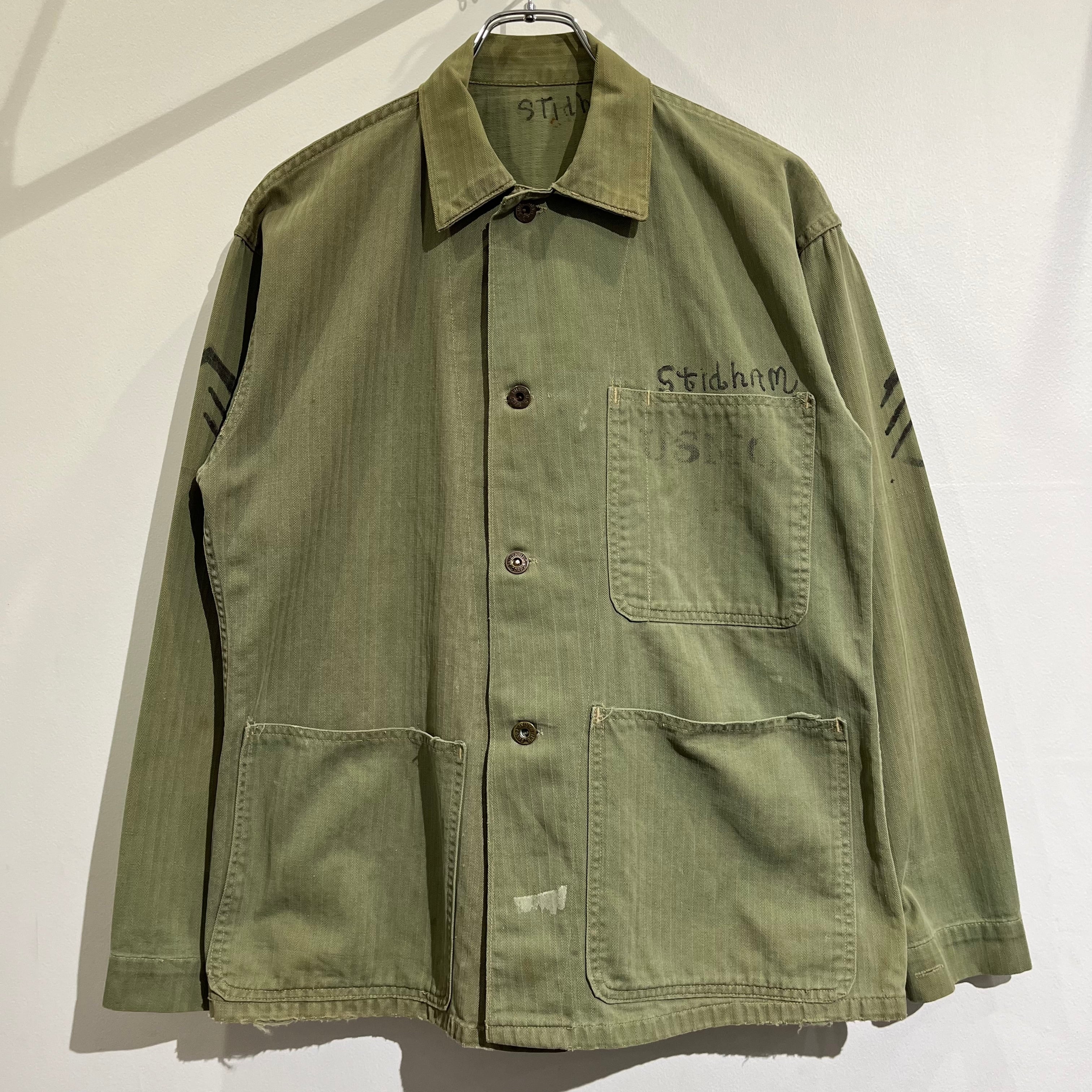 40s USMC P-41 HBT Jacket 40s USMC P-41 ヘリンボーンツイール 40s USMC P-41 HBT Jacket 40s USMC P-41 ヘリンボーンツイール