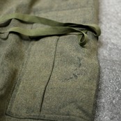 60's~ German military wool cargo pants