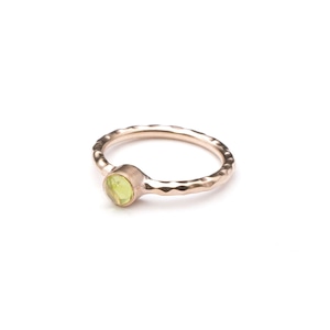 SINGLE PETIT STONE NON-ADJUSTABLE RING 043