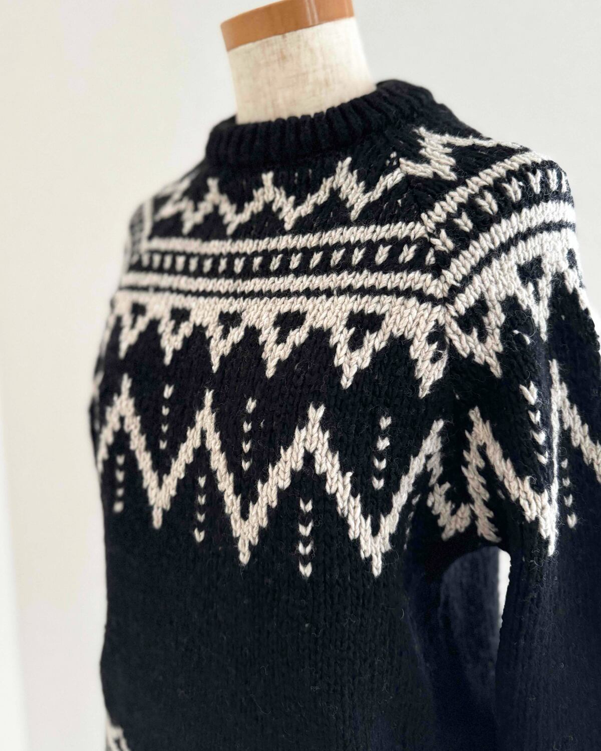 The New Society ざっくりカウチンニット【 手洗い可 】 | 小さい