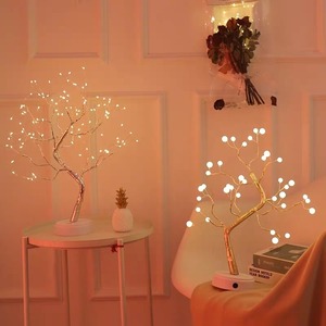 ロマンチックなツリーライト♡ベッドルーム クリエイティブ テーブルランプ