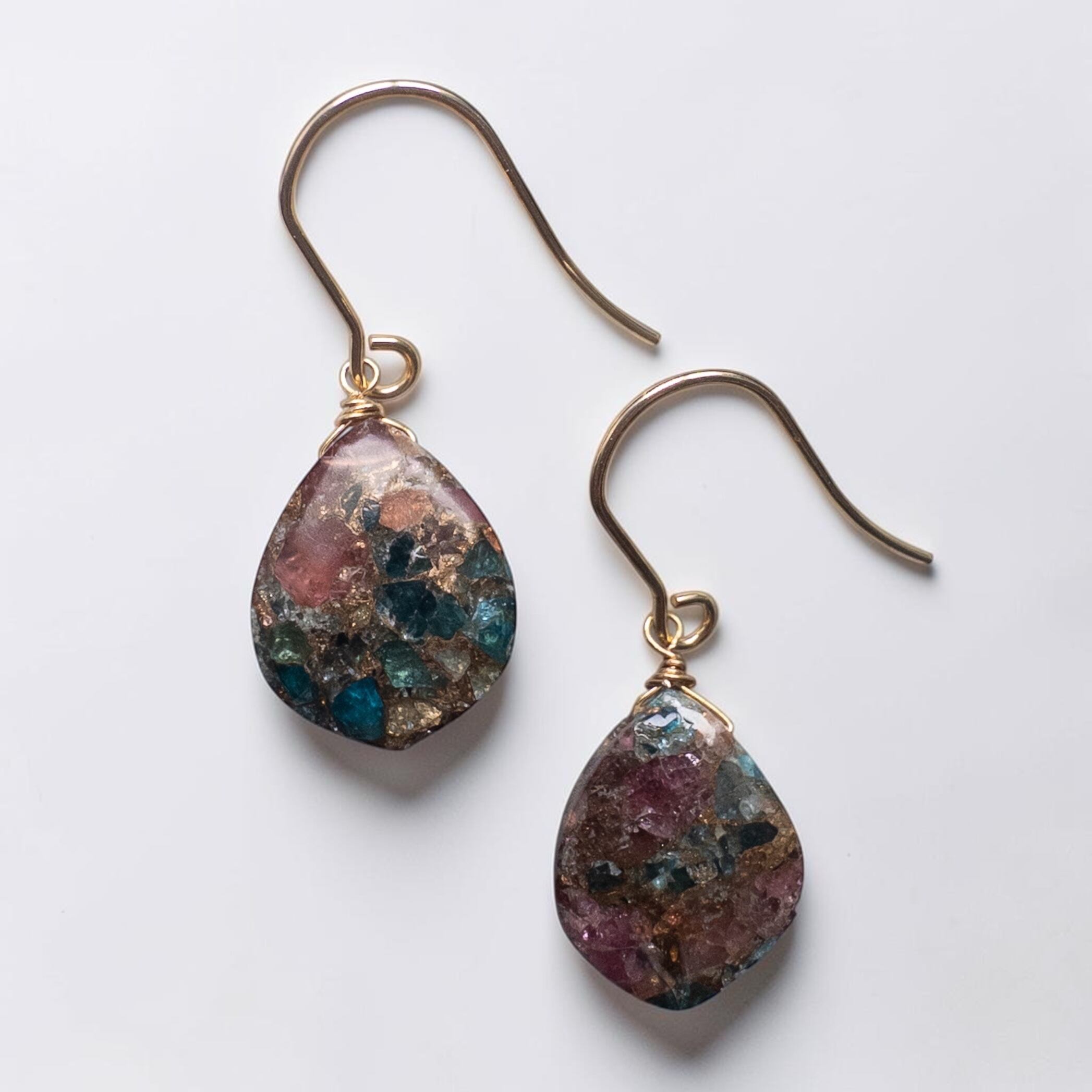 伝統工芸品 かっこみ水晶 ピアス （S） | PAY ID