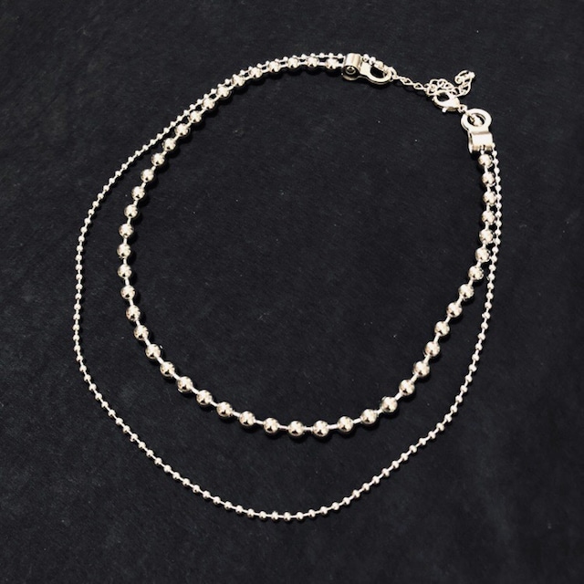 DOUBLE BALL CHAIN CHOKER