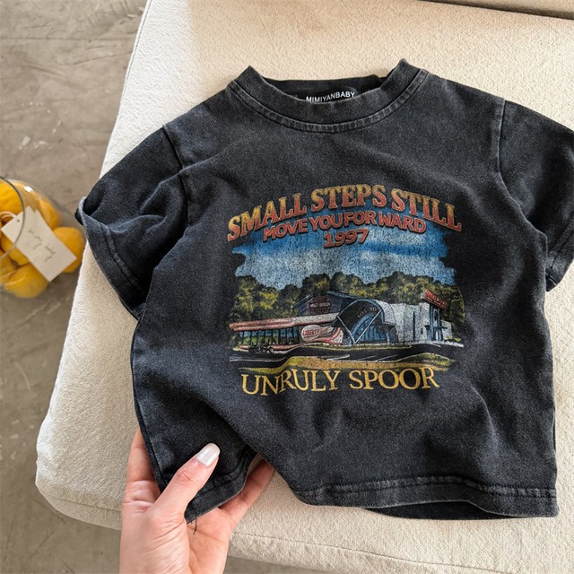 kids 半袖プリントTシャツ